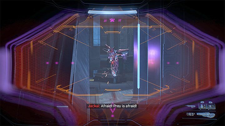 Podczas zaliczania tego zadania czekają Was częste walki i pierwszą grupę przeciwników spotkacie już w pierwszej sali - Halo Infinite: Sieć - solucja, opis przejścia - Halo Infinite - poradnik do gry
