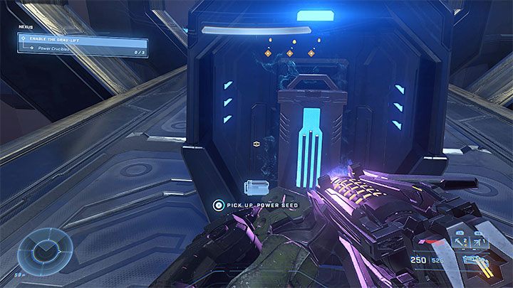 Nowe zadanie dotyczy zasilenia 3 tygli (Crucibles) poprzez odnalezienie i dostarczenie 3 nasion mocy - Halo Infinite: Sieć - solucja, opis przejścia - Halo Infinite - poradnik do gry