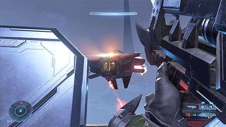 Po wygranej bitwie z bossem skorzystajcie z nowej konsoli, a otrzymacie kolejny cel misji - Halo Infinite: Główna iglica - solucja, opis przejścia - Halo Infinite - poradnik do gry