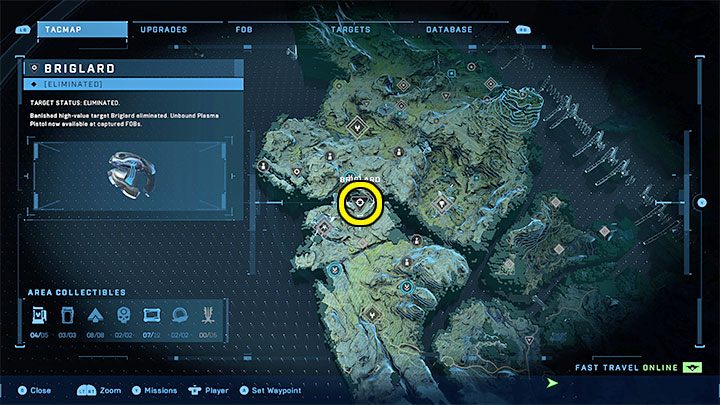 Cel znajdziecie w zachodniej części mapy świata - Halo Infinite: Ważne cele (High-value Targets) - solucja, opis przejścia - Halo Infinite - poradnik do gry