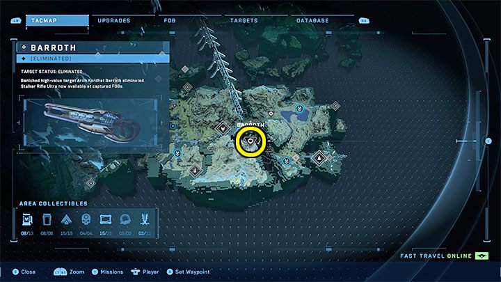 Cel znajdziecie w południowo-wschodniej części mapy świata - Halo Infinite: Ważne cele (High-value Targets) - solucja, opis przejścia - Halo Infinite - poradnik do gry