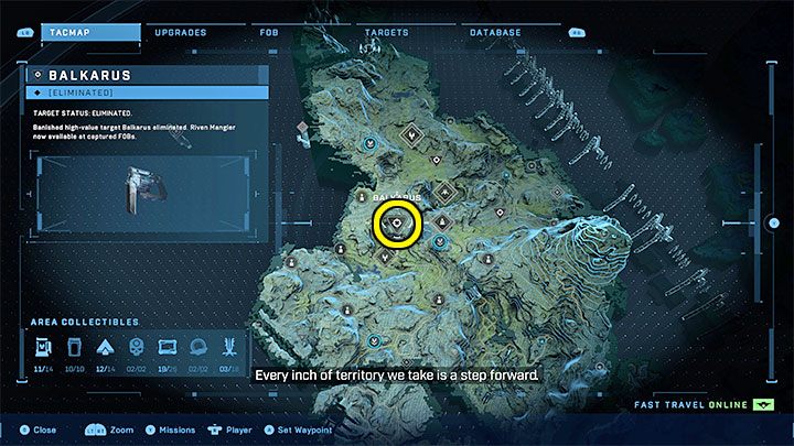 Cel znajdziecie w północno-zachodniej części mapy świata - Halo Infinite: Ważne cele (High-value Targets) - solucja, opis przejścia - Halo Infinite - poradnik do gry