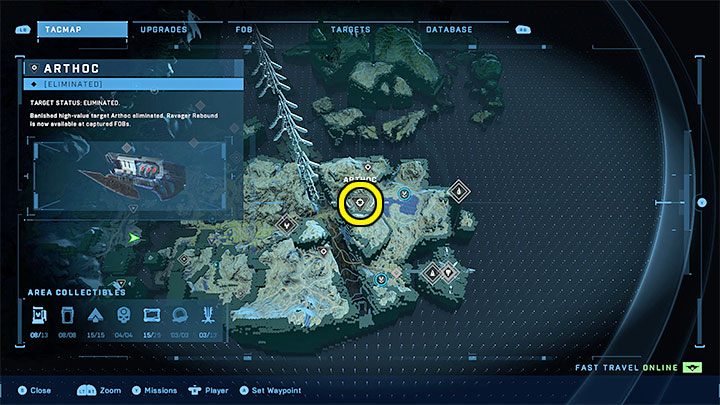 Cel znajdziecie w południowo-wschodniej części mapy świata - Halo Infinite: Ważne cele (High-value Targets) - solucja, opis przejścia - Halo Infinite - poradnik do gry