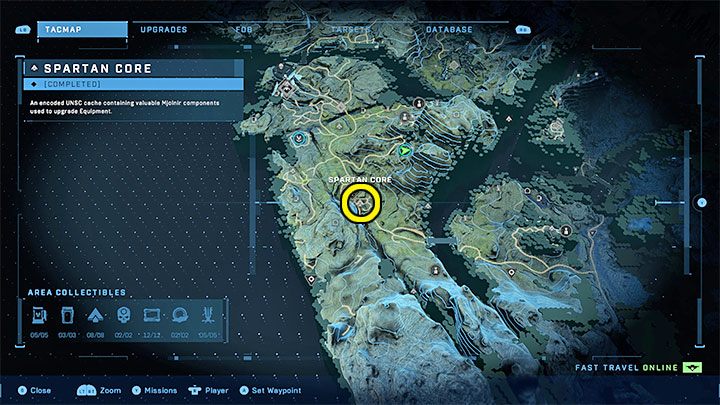 Rdzeń jest do odnalezienia w trakcie badania posterunku Warownia okupu - Halo Infinite: Zbrojownie i rdzenie Spartan (Blokada) - Halo Infinite - poradnik do gry