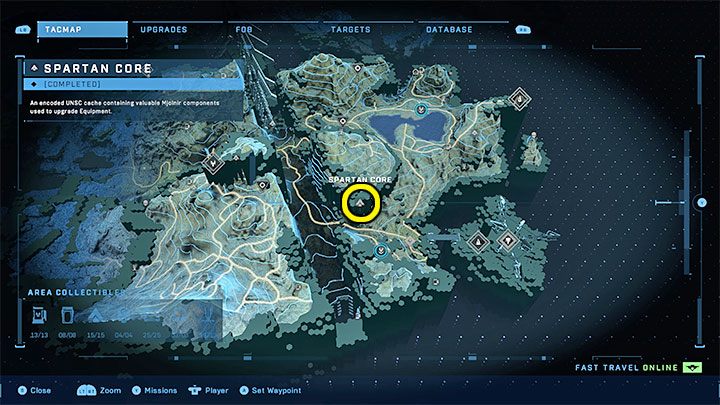 Rdzeń jest we wschodniej części regionu - Halo Infinite: Zbrojownie i rdzenie Spartan (Rekonstrukcja) - Halo Infinite - poradnik do gry