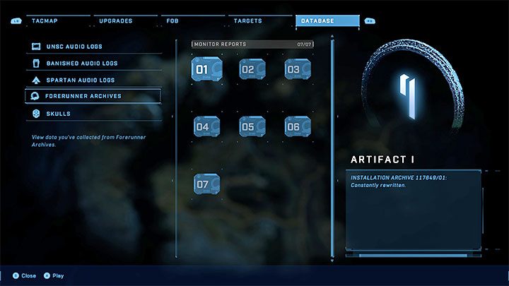 Po odnalezieniu każdego artefaktu musicie go zeskanować - podejdźcie do niego i przytrzymajcie przycisk interakcji - Halo Infinite: Artefakty Prekursorów - lista wszystkich - Halo Infinite - poradnik do gry