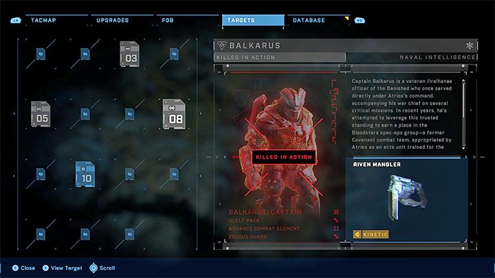 Wysoko postawione cele symbolizowane przez czerwone ikony na mapie świata - Halo Infinite: Wszystkie misje - lista, rodzaje zadań - Halo Infinite - poradnik do gry