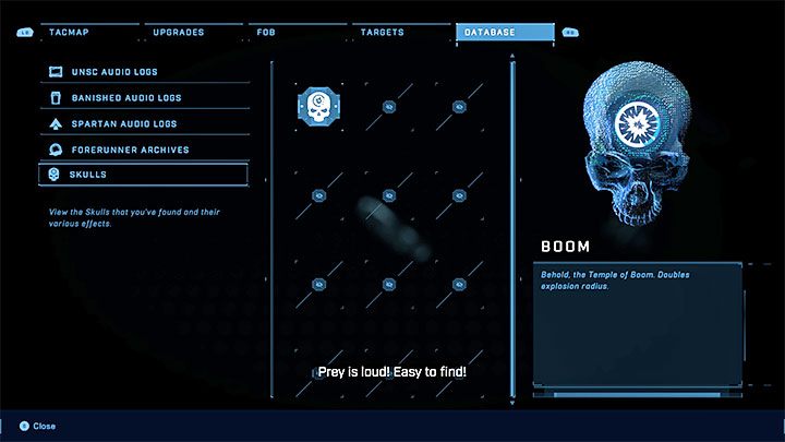 Zdobyta czaszka dwukrotnie zwiększa promień eksplozji - Halo Infinite: Grzmot, 1. czaszka (Okręt wojenny Gbraakon) - gdzie znaleźć? - Halo Infinite - poradnik do gry