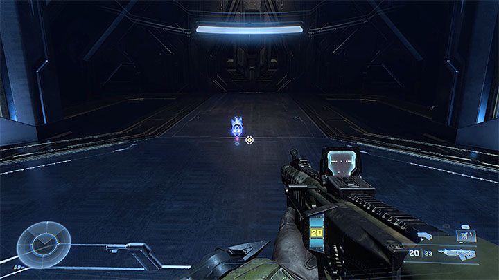 W miejscu, w którym ukrywali się wrogowie z ostrzami znajdziecie poszukiwaną czaszkę - Halo Infinite: Repozytorium (Rozrachunek) - lista, czaszki, nagrania - Halo Infinite - poradnik do gry