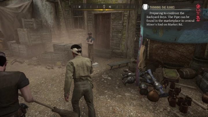 W tym stroju udajcie się do mężczyzny, który potrzebuje od was informacji - Sherlock Holmes Chapter One: Przyjaciel w niedoli - trofeum, jak zdobyć? - Sherlock Holmes Chapter One - poradnik do gry