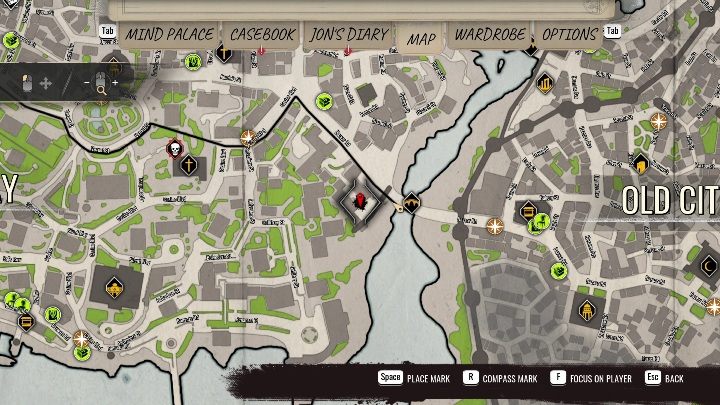 Region: Grand Saray, jego północno wschodnia część - Sherlock Holmes Chapter One: Skarby - lista wszystkich - Sherlock Holmes Chapter One - poradnik do gry