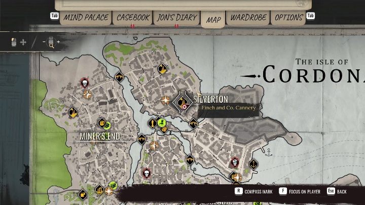 Region: Silverton - Sherlock Holmes Chapter One: Skarby - lista wszystkich - Sherlock Holmes Chapter One - poradnik do gry