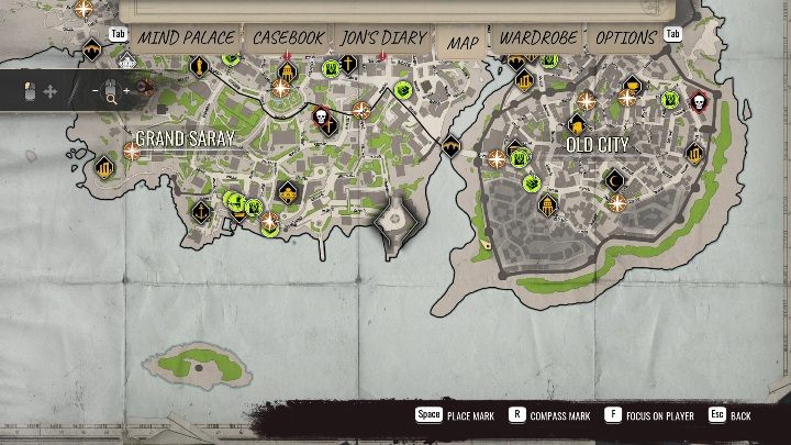 Region: Grand Saray, południowo zachodnia część - Sherlock Holmes Chapter One: Wyspa skarbów, etap 2 - solucja, opis przejścia - Sherlock Holmes Chapter One - poradnik do gry
