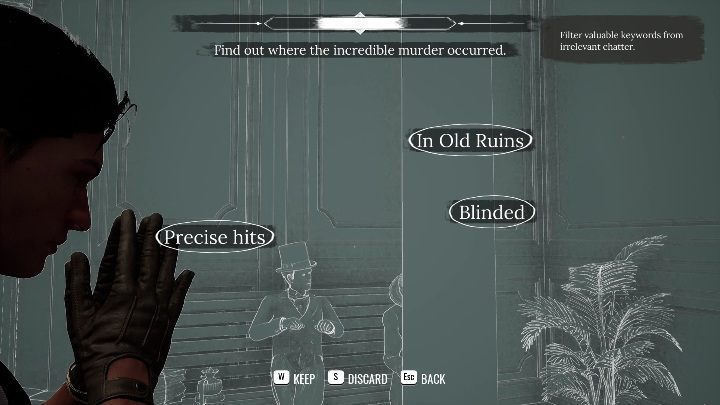 Waszym zadaniem jest podsłuchanie rozmowy dwóch eleganckich mężczyzn - Sherlock Holmes Chapter One: Poza kątem oka - solucja, Pozostałe sprawy - Sherlock Holmes Chapter One - poradnik do gry