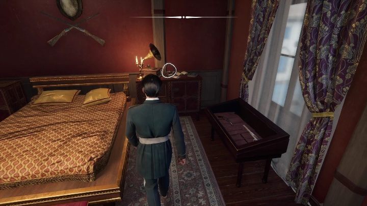 Następnie przyjrzyjcie się komodzie przy łóżku - Sherlock Holmes Chapter One: Poza kątem oka - solucja, Pozostałe sprawy - Sherlock Holmes Chapter One - poradnik do gry