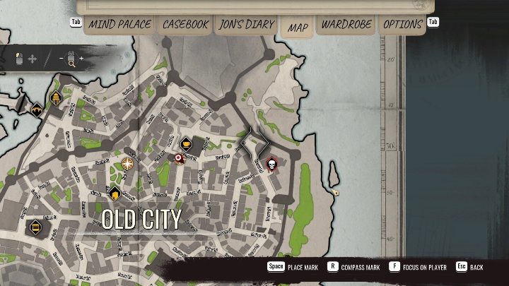 Udajcie się na północno wschodnią część Old City - Sherlock Holmes Chapter One: Pozłacana klatka, zdobycie pracy - solucja - Sherlock Holmes Chapter One - poradnik do gry