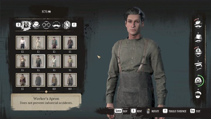 Zacznijcie od zakupu/wypożyczenia nowego ubrania - Sherlock Holmes Chapter One: Pozłacana klatka, zdobycie pracy - solucja - Sherlock Holmes Chapter One - poradnik do gry