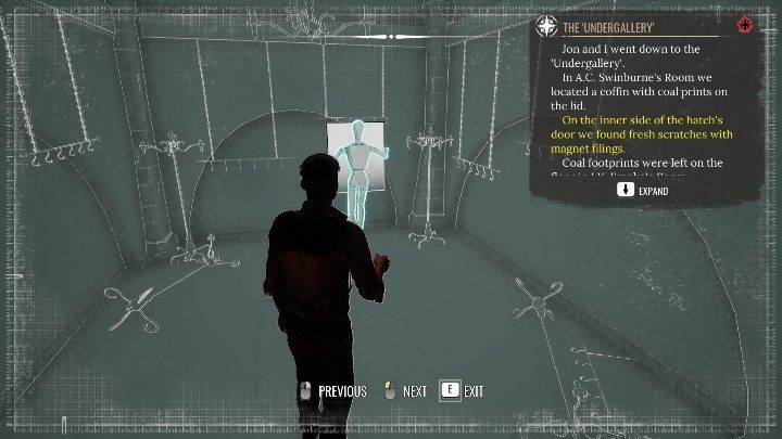 Następnie udajcie się do miejsca z obrazami - Sherlock Holmes Chapter One: Muza z zagranicy, Galeria sztuki - solucja - Sherlock Holmes Chapter One - poradnik do gry