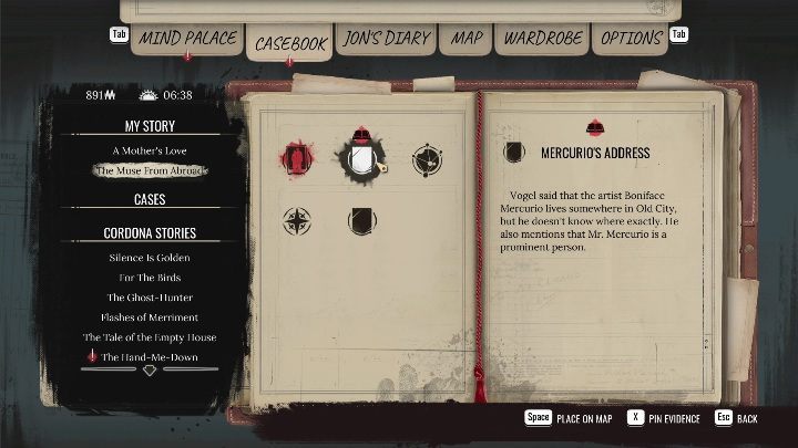 1 - Sherlock Holmes Chapter One: Muza z zagranicy, Apartament malarza - solucja - Sherlock Holmes Chapter One - poradnik do gry