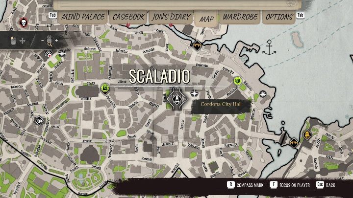 Po zdobyciu wszystkich wskazówek na komisariacie, czas udać się do ratusza - Sherlock Holmes Chapter One: Pracowita pszczółka - solucja, opis przejścia - Sherlock Holmes Chapter One - poradnik do gry