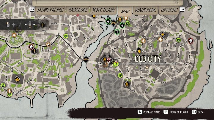 Dom Orła znajduje się w zachodniej części Old City, w okolicy głównego rynku - Sherlock Holmes Chapter One: Miłość, śmierć, i Cordona - solucja, opis przejścia - Sherlock Holmes Chapter One - poradnik do gry