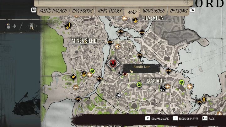 1 - Sherlock Holmes Chapter One: Kryjówki bandytów - lista wszystkich - Sherlock Holmes Chapter One - poradnik do gry