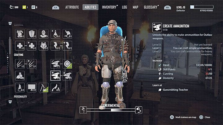 Z wytwarzaniem i ulepszaniem przedmiotów powiązane są umiejętności z kategorii Rzemiosło (Crafting), przy czym nie dotyczy to 100% z nich, bo w tej samej sekcji są też zdolności dotyczące złodziejstwa (otwieranie zamków, kradzież kieszonkowa i hakowanie) - Elex 2: Crafting (rzemiosło) - odblokowanie, rodzaje craftingu - Elex 2 - poradnik do gry