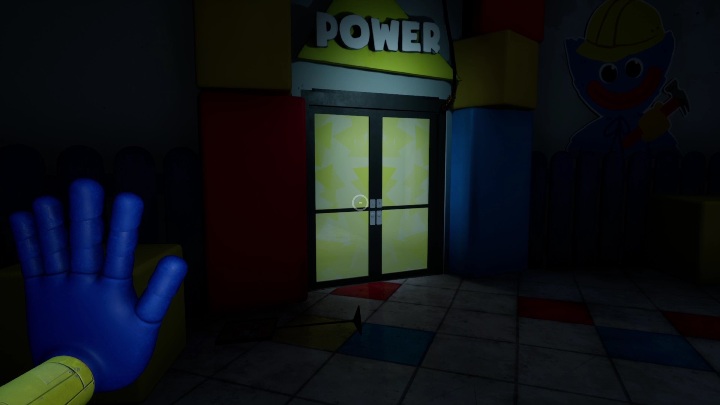 Z kluczem czas udać się do pomieszczenia z napisem Power - Poppy Playtime: Niebieska dłoń - solucja, opis przejścia - Poppy Playtime - poradnik do gry