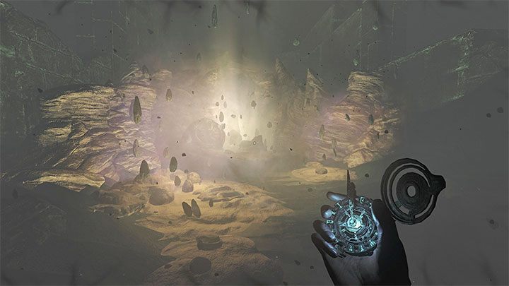 Idźcie dalej i tak jak wcześniej dobrze jest polegać na wskazaniach amuletu - Amnesia Rebirth: The Dark World - solucja, sekrety - Amnesia Rebirth - poradnik do gry