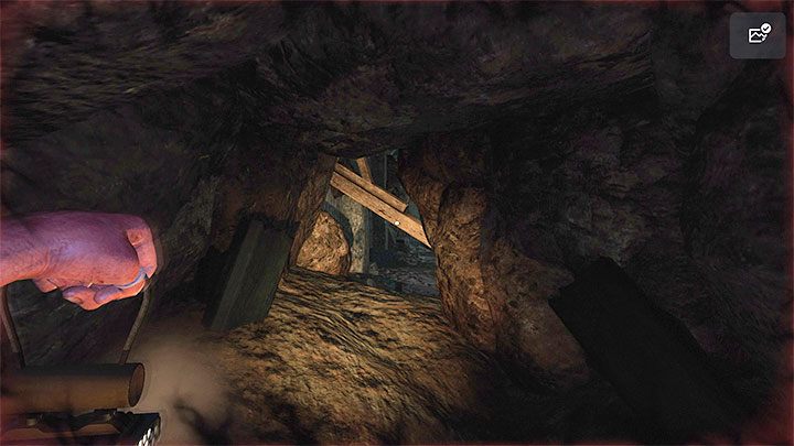 W dalszej części ucieczki trzeba kucnąć i przeciskać się przez kolejne wąskie przejścia - Amnesia Rebirth: The Tomb of Tin Hinan - solucja, sekrety - Amnesia Rebirth - poradnik do gry
