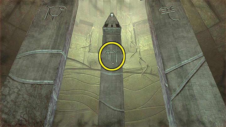 Zagadka składa się z dwóch części i pierwsza część dotyczy obracania filarów - Amnesia Rebirth: The Chamber of Pillars - solucja, sekrety - Amnesia Rebirth - poradnik do gry