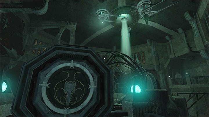 Musicie teraz powtórzyć kroki z dostrojeniem wiązki energii żeby załączyć portal - Amnesia Rebirth: The Portal Chamber (4 wizyta) - solucja, sekrety - Amnesia Rebirth - poradnik do gry