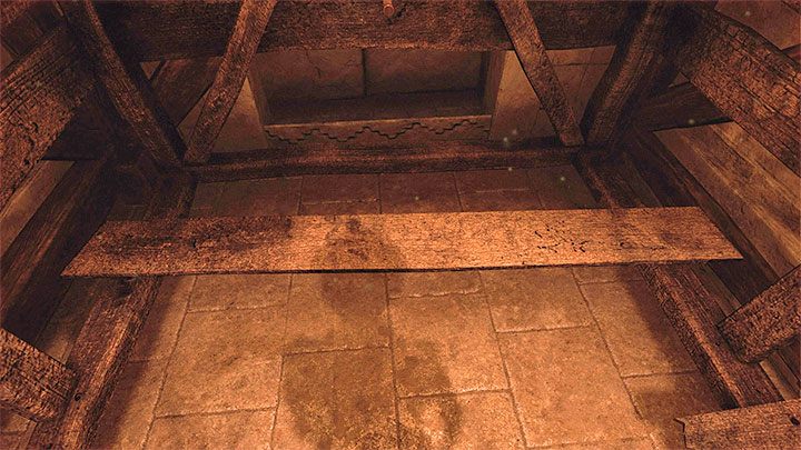To jeszcze nie wszystko, bo musicie dostarczyć w to miejsce deskę po to żeby móc stanąć na niej po wprawieniu windy w ruch - Amnesia Rebirth: The Fortress - solucja, sekrety - Amnesia Rebirth - poradnik do gry
