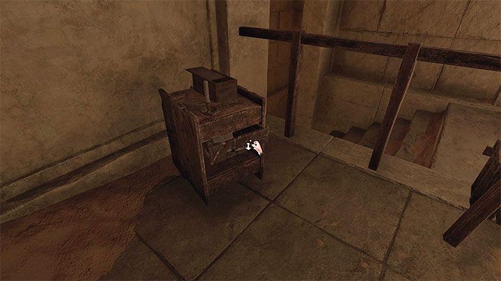 Tuż po wkroczycie do arsenału zbadajcie okoliczną szafkę - Amnesia Rebirth: The Arsenal - solucja, sekrety - Amnesia Rebirth - poradnik do gry