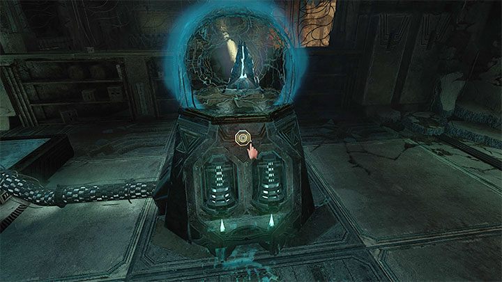 Na koniec umieśćcie w teleporterze piramidę (tę samą, której wcześniej użyliście do odblokowania bocznego przejścia) - Amnesia Rebirth: The Alchemists Chambers - solucja, sekrety - Amnesia Rebirth - poradnik do gry