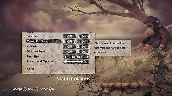 Amnesia Rebirth nie oferuje niestety zbyt wielu ustawień powiązanych z ułatwieniami dostępu - Amnesia Rebirth: Ułatwienia dostępu - Amnesia Rebirth - poradnik do gry
