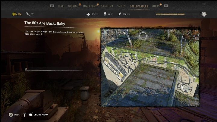 To graffiti znajduje się na terenie, na którym poruszacie się na samym początku gry - Dying Light 2: Graffiti (Houndfield) - lista wszystkich - Dying Light 2 - poradnik do gry