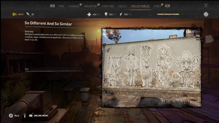 To graffiti znajdziecie idąc na południe od metra - Dying Light 2: Graffiti (Houndfield) - lista wszystkich - Dying Light 2 - poradnik do gry