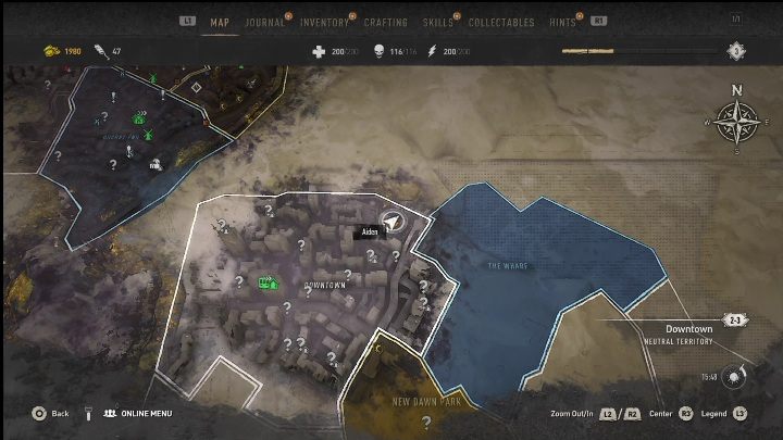 3 - Dying Light 2: Inhibitory (Downtown) - lista wszystkich - Dying Light 2 - poradnik do gry