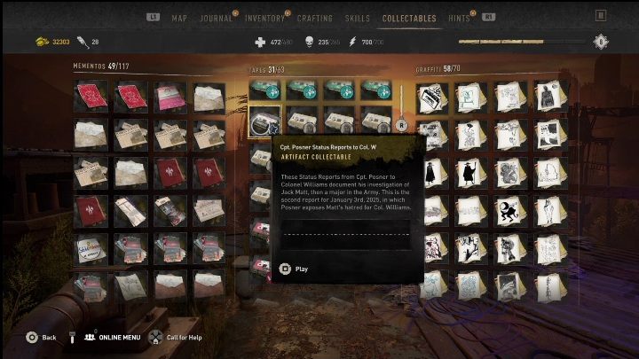 To nagranie leży na wojskowej skrzyni, w lokacji zwanej konwój - Dying Light 2: Nagrania (Trinity) - lista wszystkich - Dying Light 2 - poradnik do gry