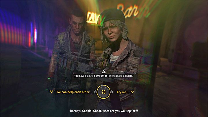 Musicie dotrzeć do metalowej bramki w jednym z korytarzy budynku, którą wcześniej mijaliście w drodze na dziedziniec - Dying Light 2: Nalot - spotkanie z Aitorem czy Sophie? - Dying Light 2 - poradnik do gry