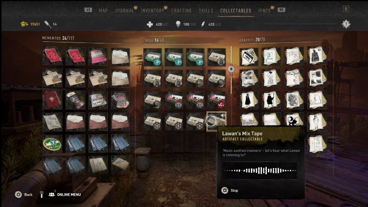 W trakcie wykonywania misji głównej But (The Shoe) traficie do mieszkania Lawan - Dying Light 2: Nagrania (Garrison) - lista wszystkich - Dying Light 2 - poradnik do gry