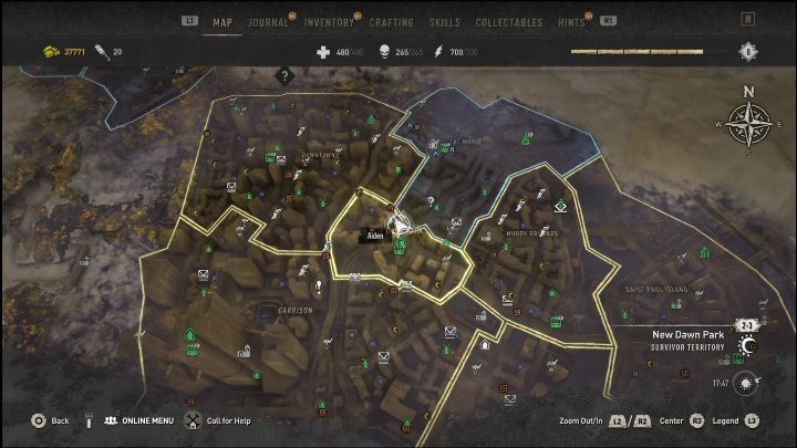 17 - Dying Light 2: Pamiątki (New Dawn Park) - lista wszystkich - Dying Light 2 - poradnik do gry