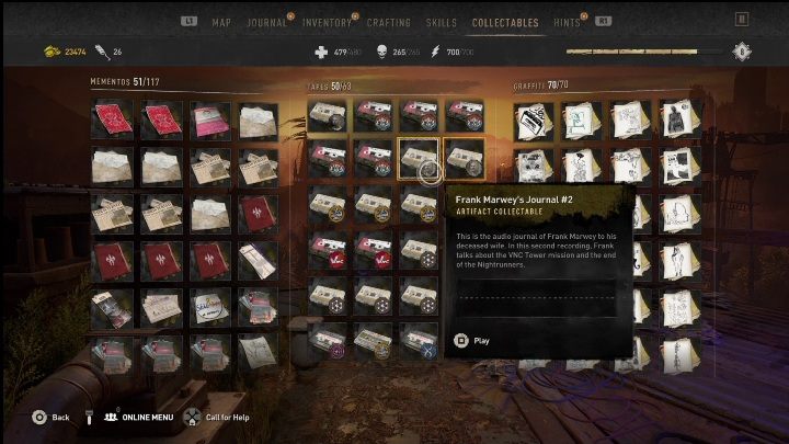 To nagranie znajdziecie na szczycie wiatraka, przy Kantynie Rybie Oko - Dying Light 2: Nagrania (New Dawn Park) - lista wszystkich - Dying Light 2 - poradnik do gry