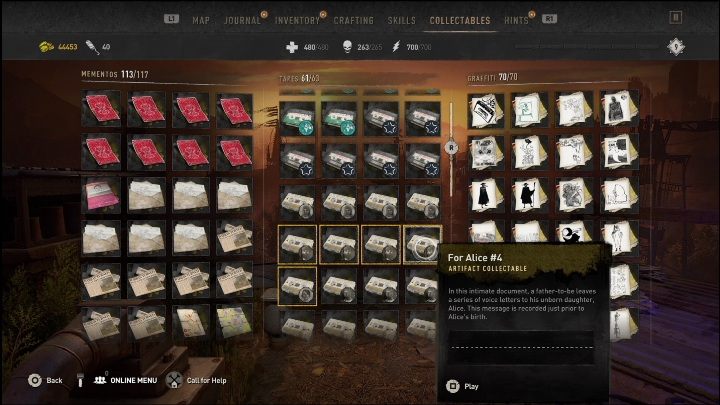 Nagranie leży na drewnianej szafce, w bloku położonym na granicy dzielnic The Wharf i New Dawn Park - Dying Light 2: Nagrania (New Dawn Park) - lista wszystkich - Dying Light 2 - poradnik do gry