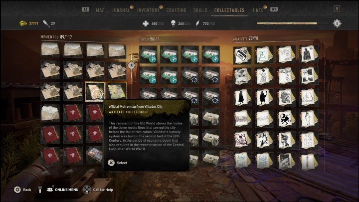 Ta mapa leży na drewniany stoliku w bezpiecznej strefie - Dying Light 2: Pamiątki (The Wharf) - lista wszystkich - Dying Light 2 - poradnik do gry