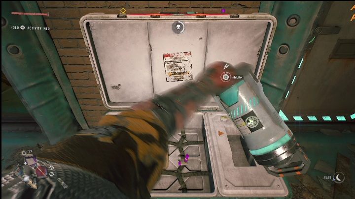 Ostatni inhibitor w tej lokacji (Centrum badań nad 4 stadium infekcji THV) - Dying Light 2: Inhibitory (Houndfield) - lista wszystkich - Dying Light 2 - poradnik do gry
