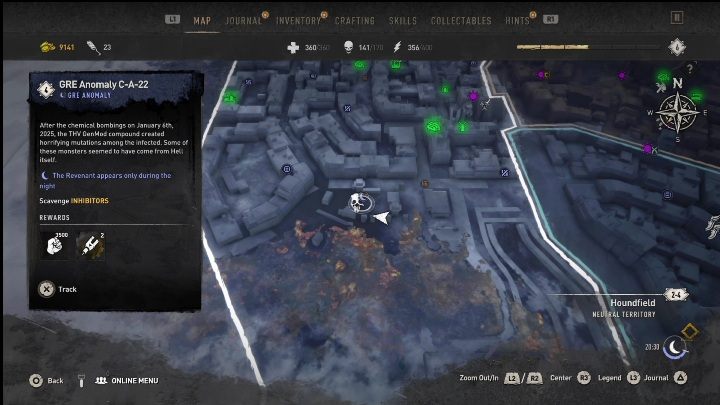 Ważne miejsca w okolicy: Wiatrak Wiśnia - Dying Light 2: Inhibitory (Houndfield) - lista wszystkich - Dying Light 2 - poradnik do gry