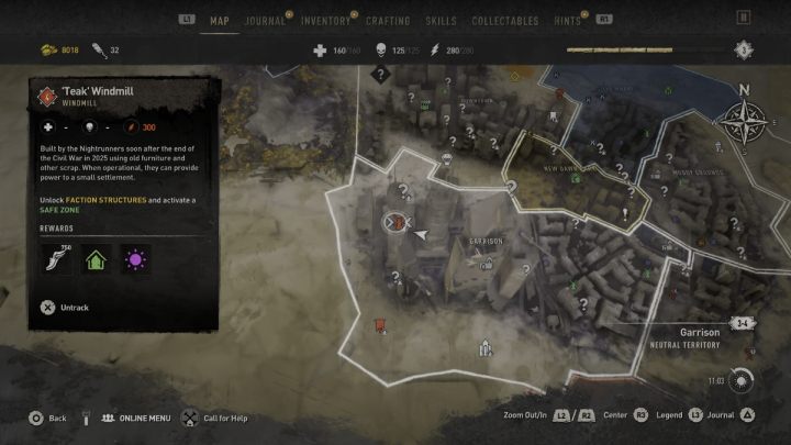 Nagrody za aktywowanie - Dying Light 2: Garrison (Wiatraki)- lista wszystkich - Dying Light 2 - poradnik do gry