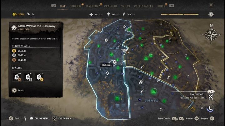 Dzielnica: Houndfield - Dying Light 2: Wyzwania walki - lista, lokacje - Dying Light 2 - poradnik do gry